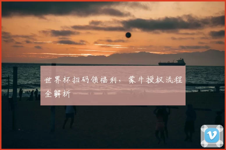 世界杯扫码领福利，蒙牛授权流程全解析