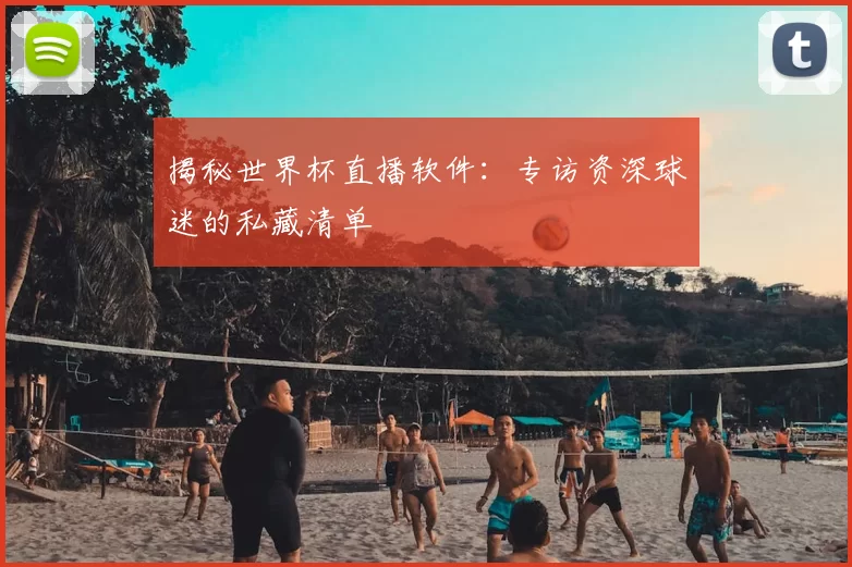 揭秘世界杯直播软件：专访资深球迷的私藏清单