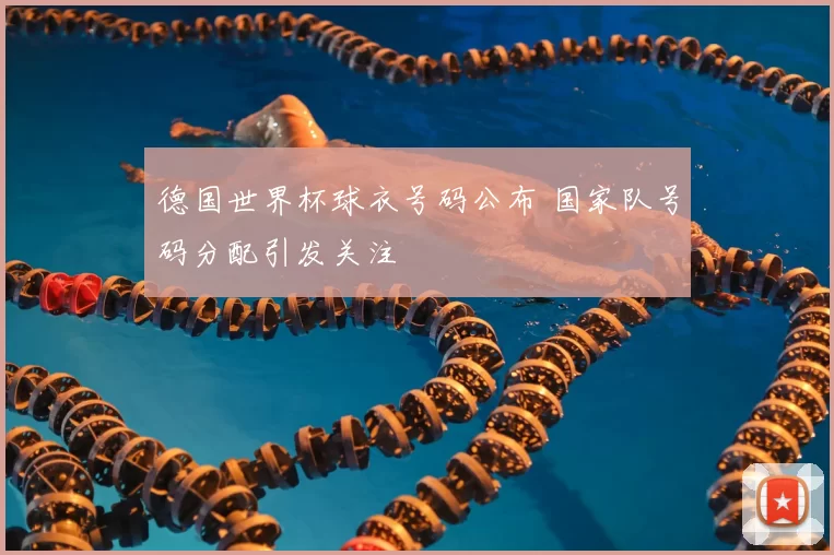 德国世界杯球衣号码公布 国家队号码分配引发关注