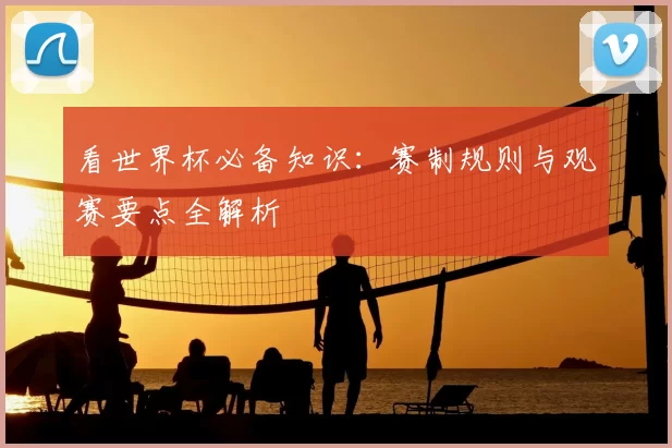 看世界杯必备知识：赛制规则与观赛要点全解析